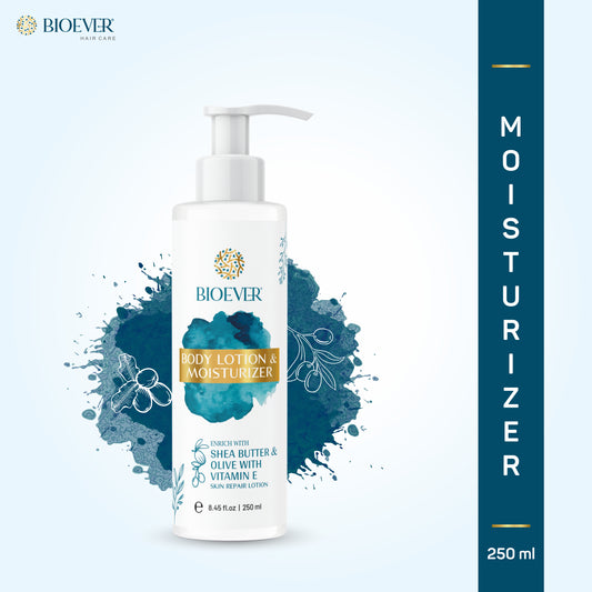 Deep Body Moisturizer with Sea butter, olive & Vitamin e for Deep Moisturization & smooth skin | All Skin Type – 250ml