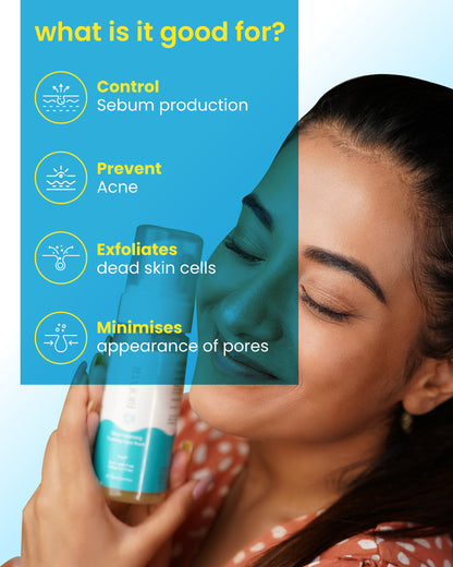 Apple Cider Vinegar Foaming Facewash with Salicylic Acid and Aloe Vera Extract for Deep Cleansing, All Skin Types - 150ml