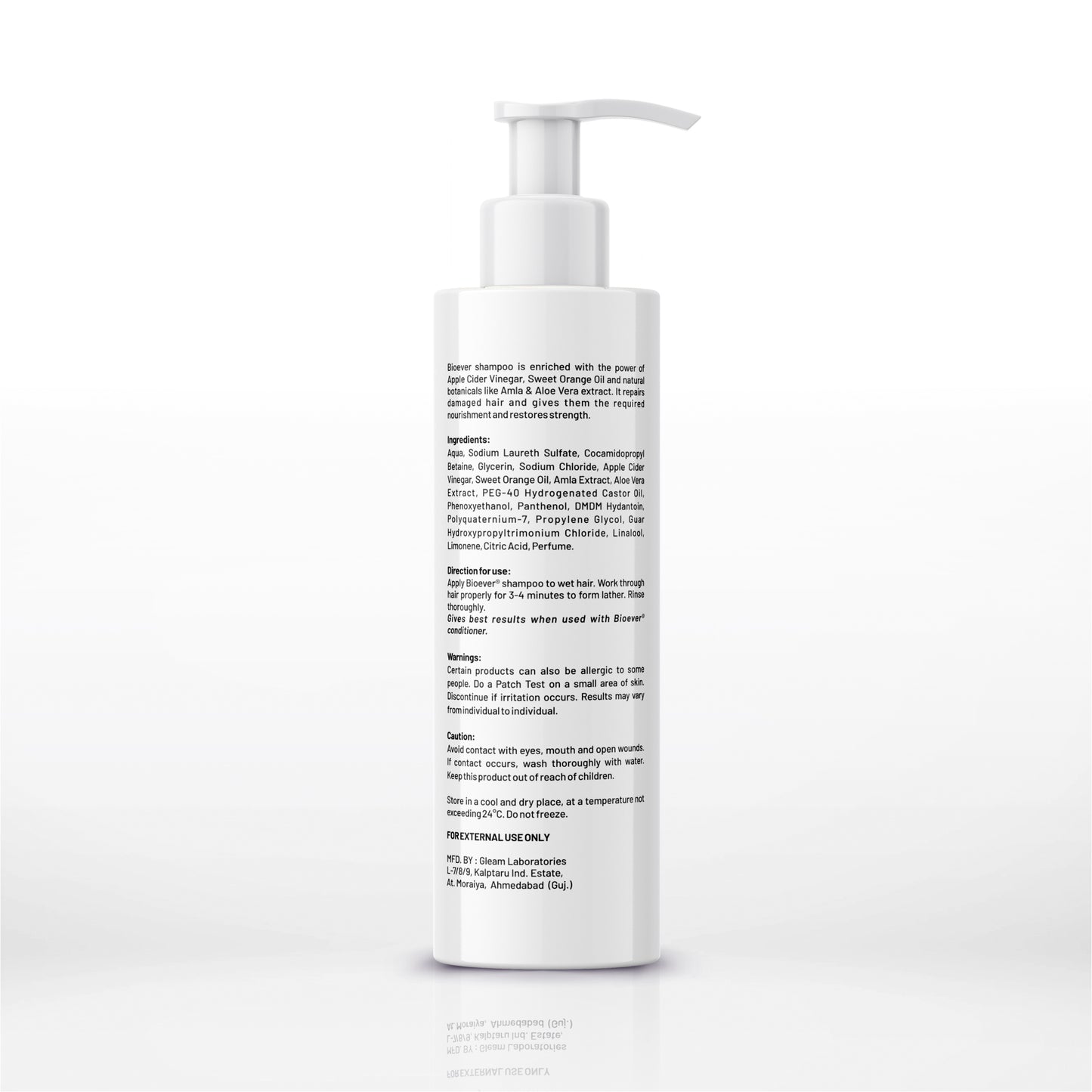 Apple Cider Vinegar, Aloe Vera, Amla shampoo for Dandruff, Hair Growth & Hair fall Control – 250 ml