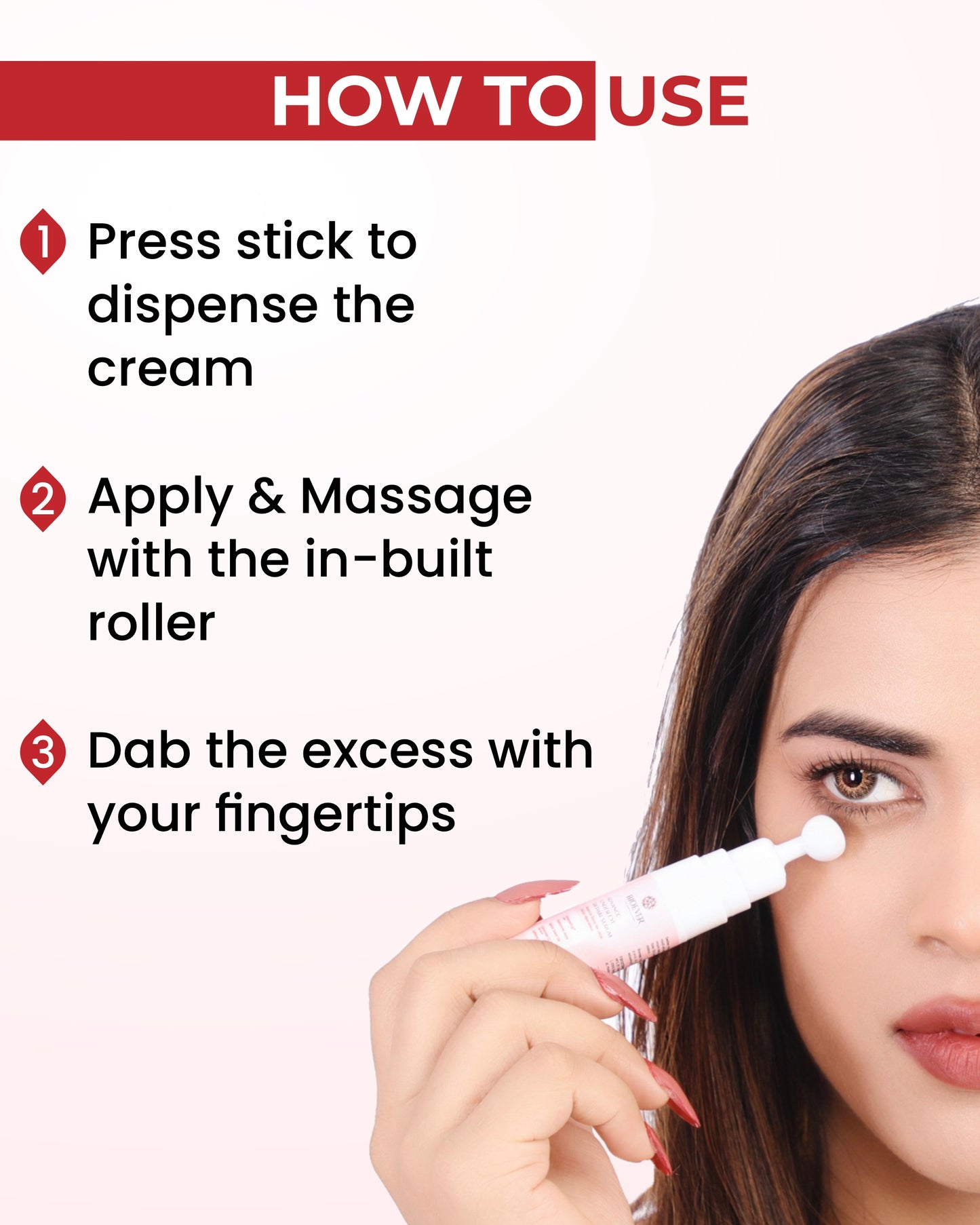 Bioever Under Eye Serum for Dark Circles, Puffiness & Fine Lines – Caffeine & Hyaluronic Acid