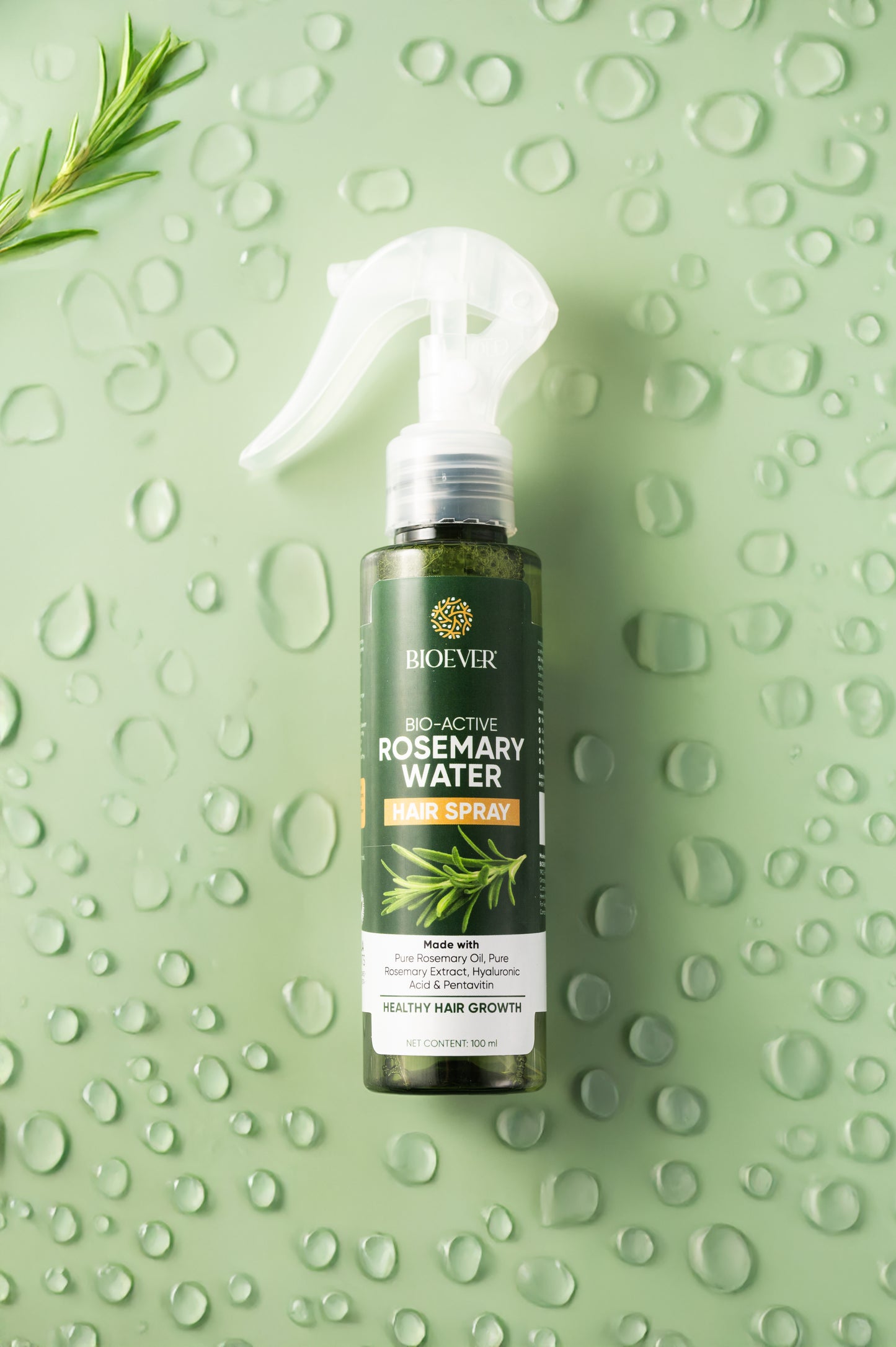 Bioever Rosemary Water Hair Spray for Hair Growth – 100 ml